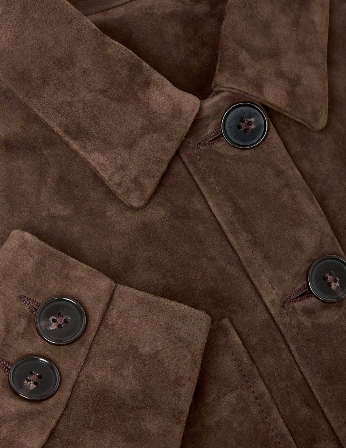 Ruby Suede Jacket Roasted Mocha