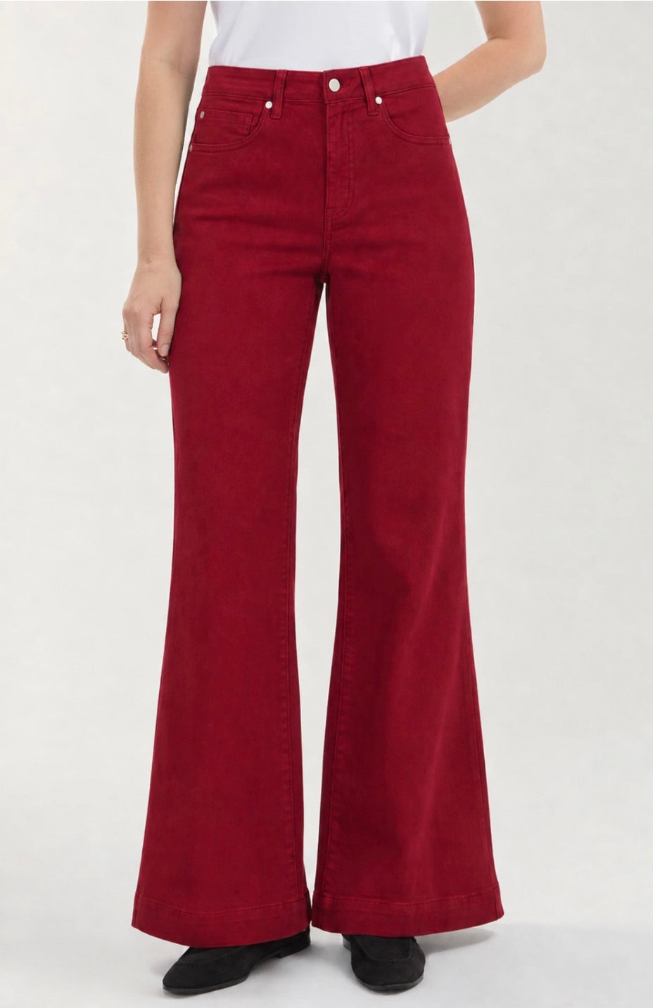 Hannah Comfort Waist Red
