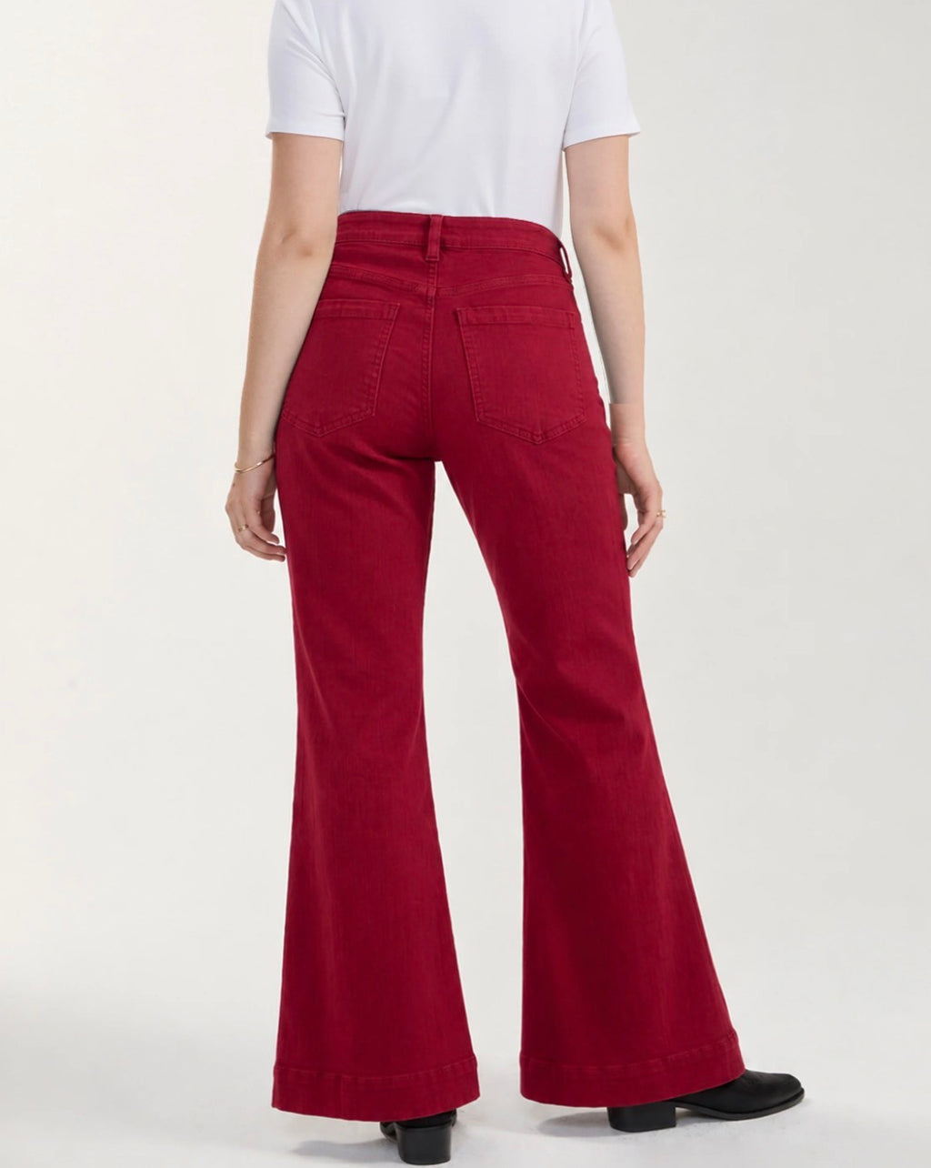 Hannah Comfort Waist Red