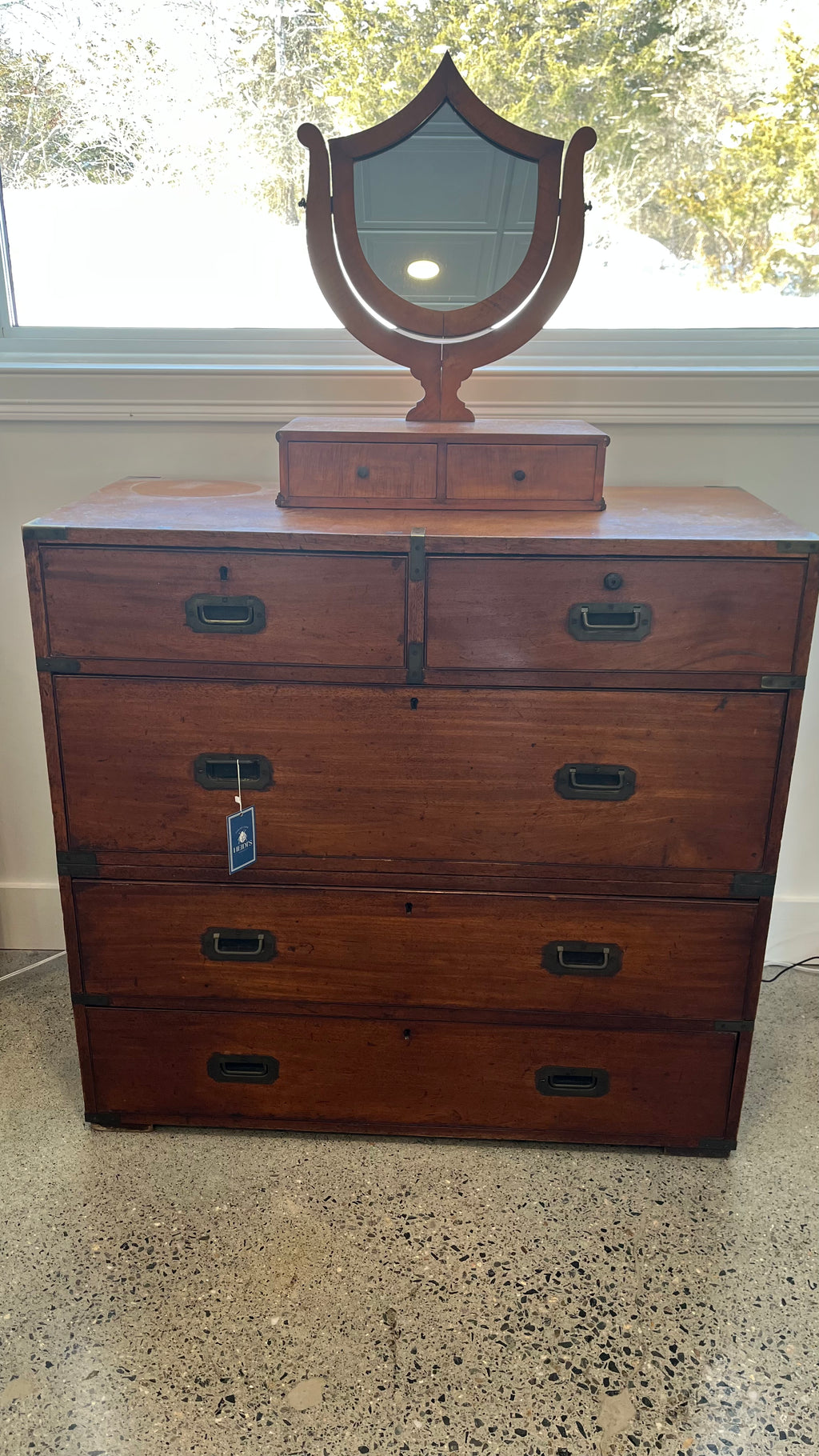 19thc Campaign Chest