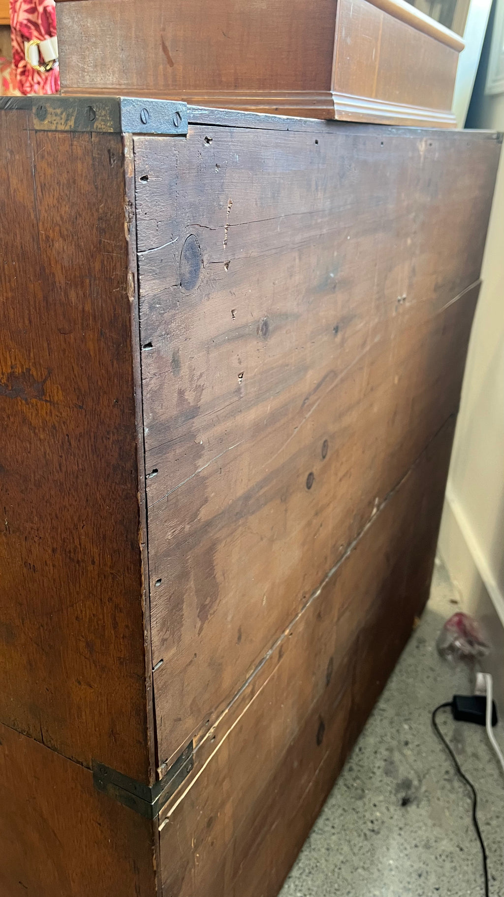 19thc Campaign Chest