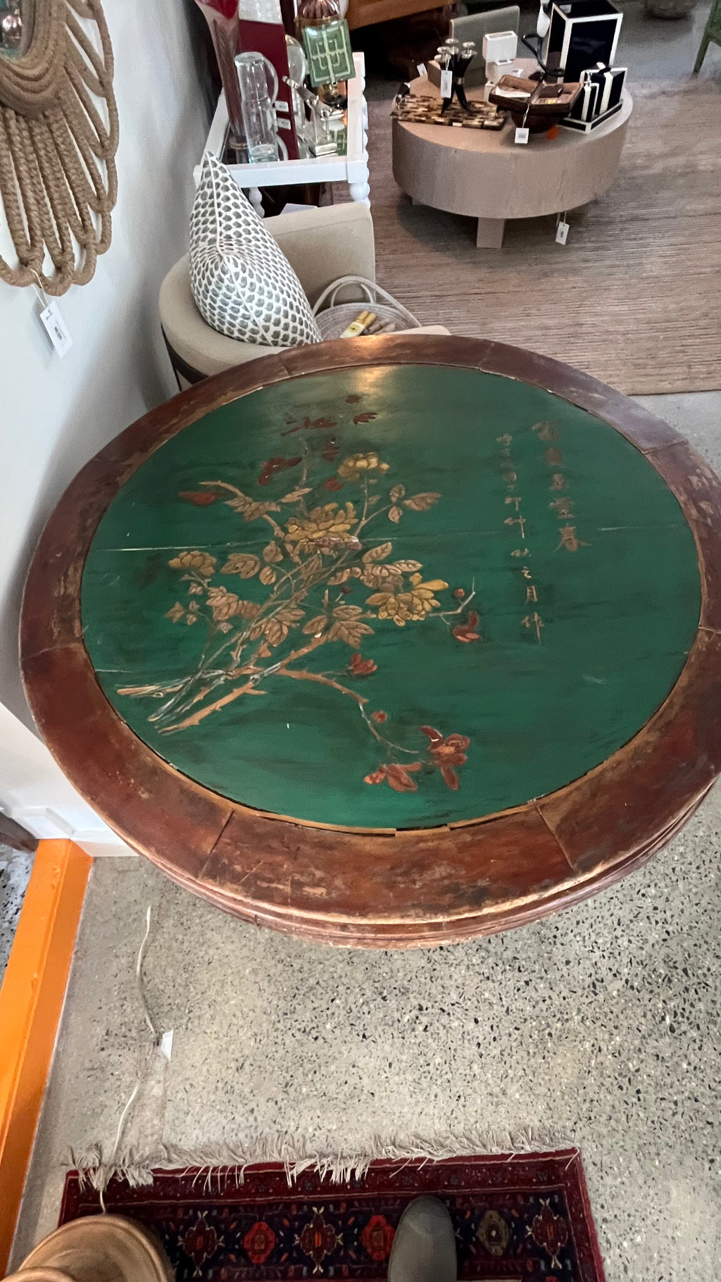 Antique Extraordinary Chinese Carved Table