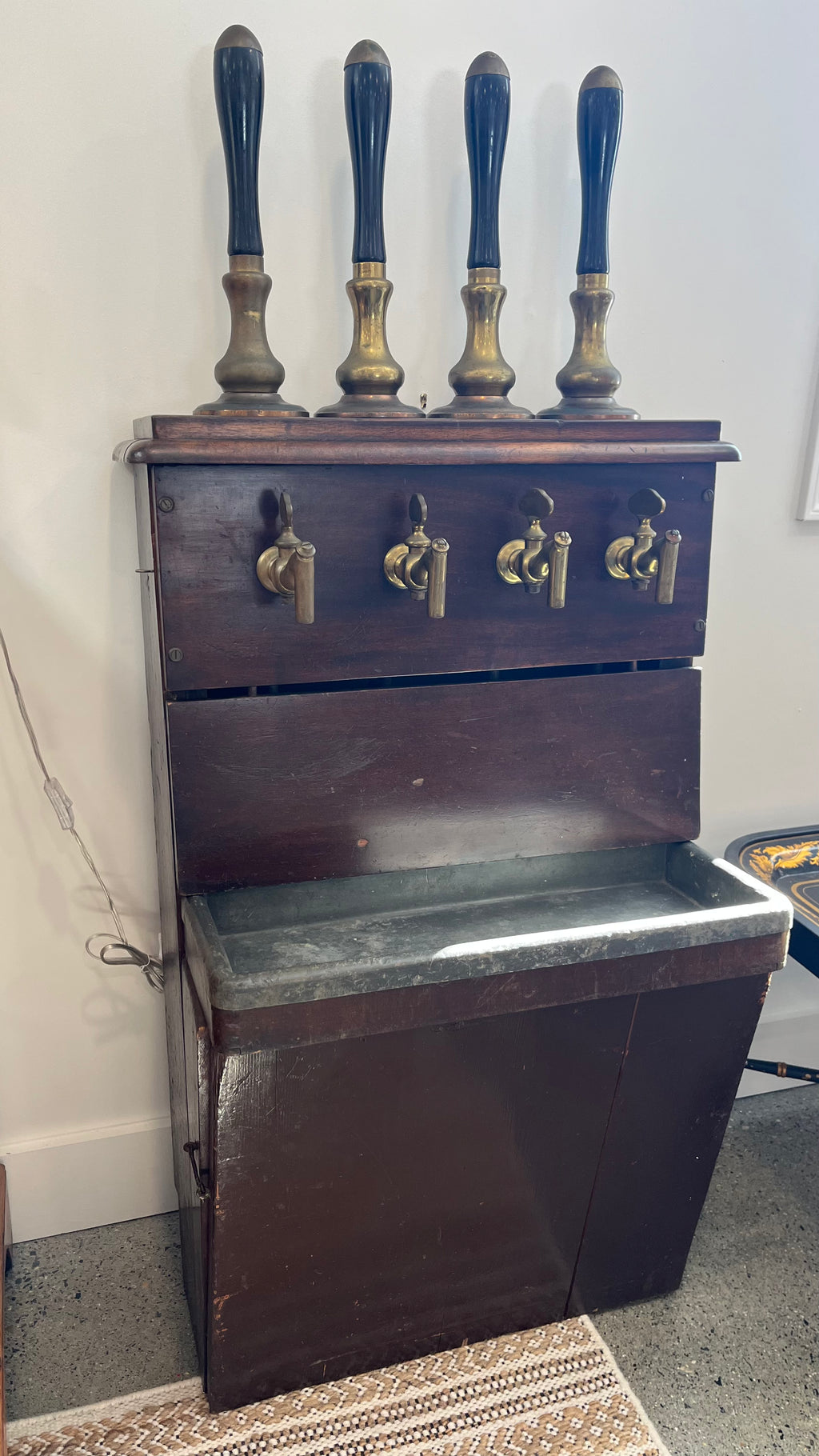 Antique English Beer Tap Machine Attrib to Gaskel and Chambers