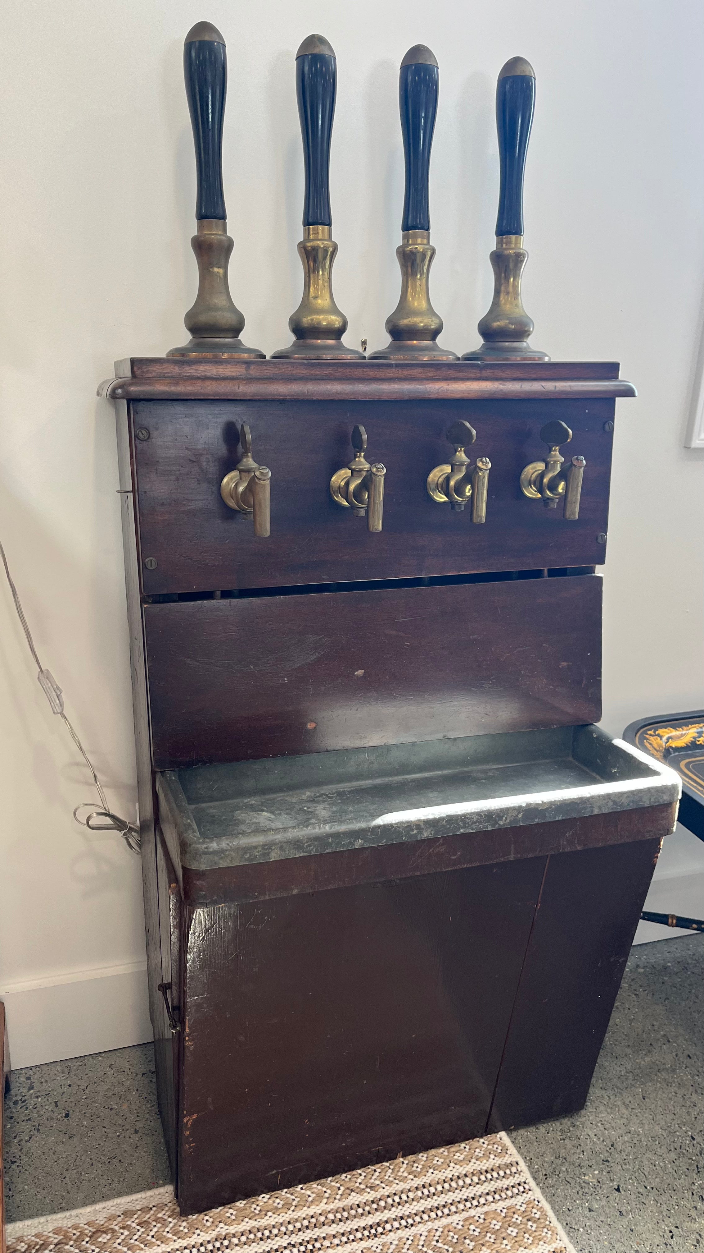 Antique English Beer Tap Machine Attrib to Gaskel and Chambers