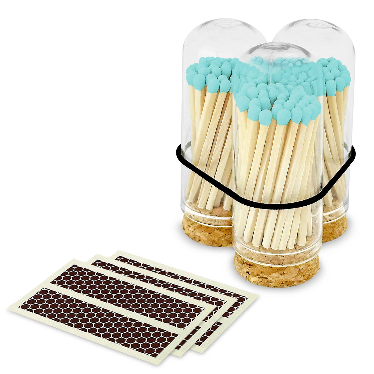2" Matches + Mini Cloche - Colors of Your Choice + Strikers: Yellow