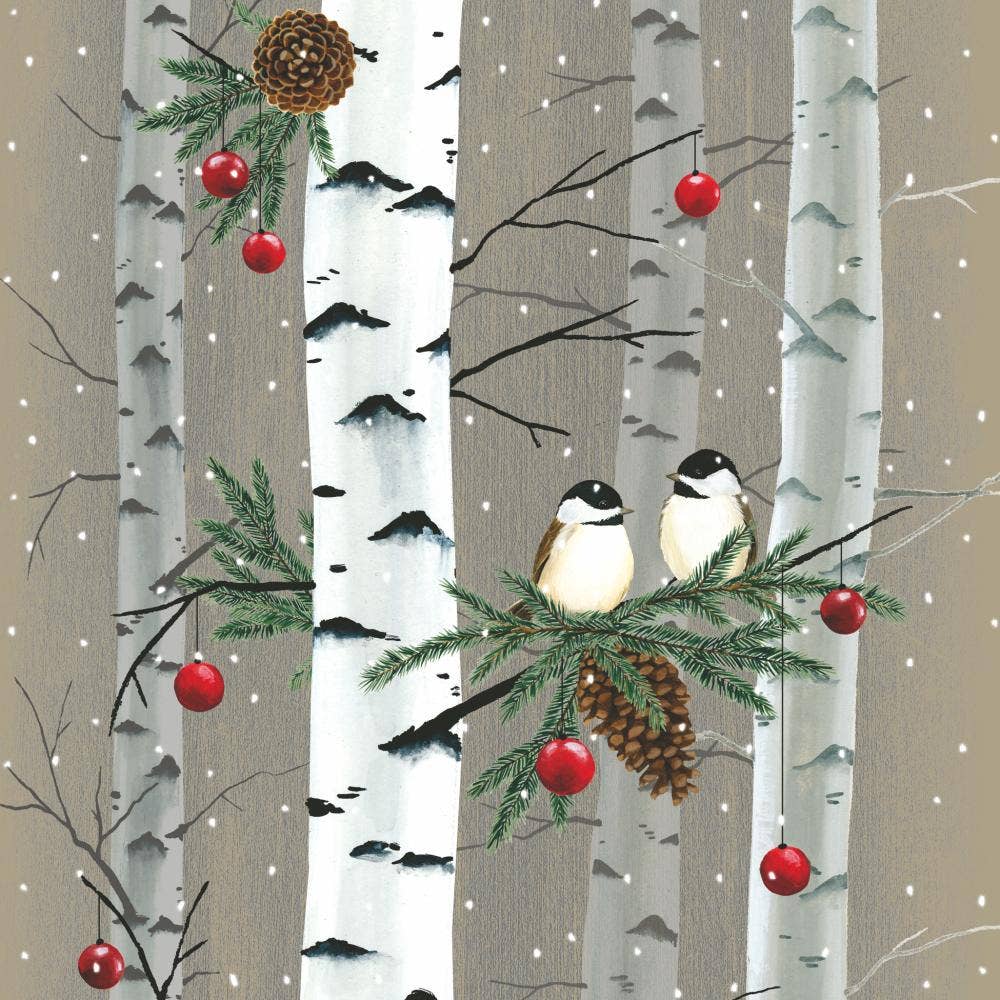 LUNCH-BIRCH & BIRDS