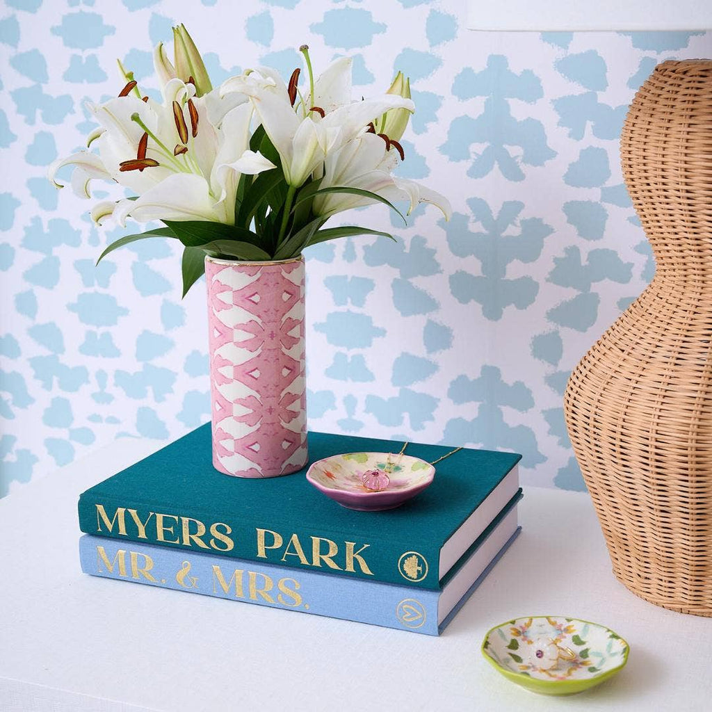 Palm Rose Vase: One Size