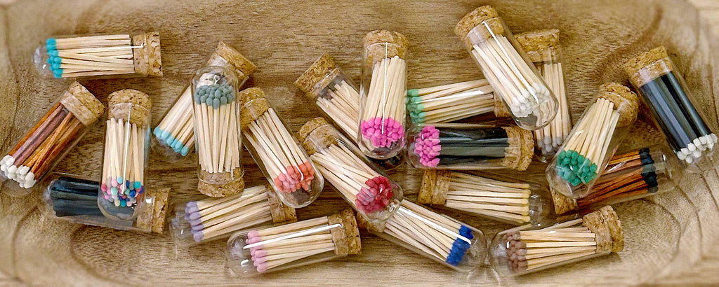 2" Matches + Mini Cloche - Colors of Your Choice + Strikers: Yellow