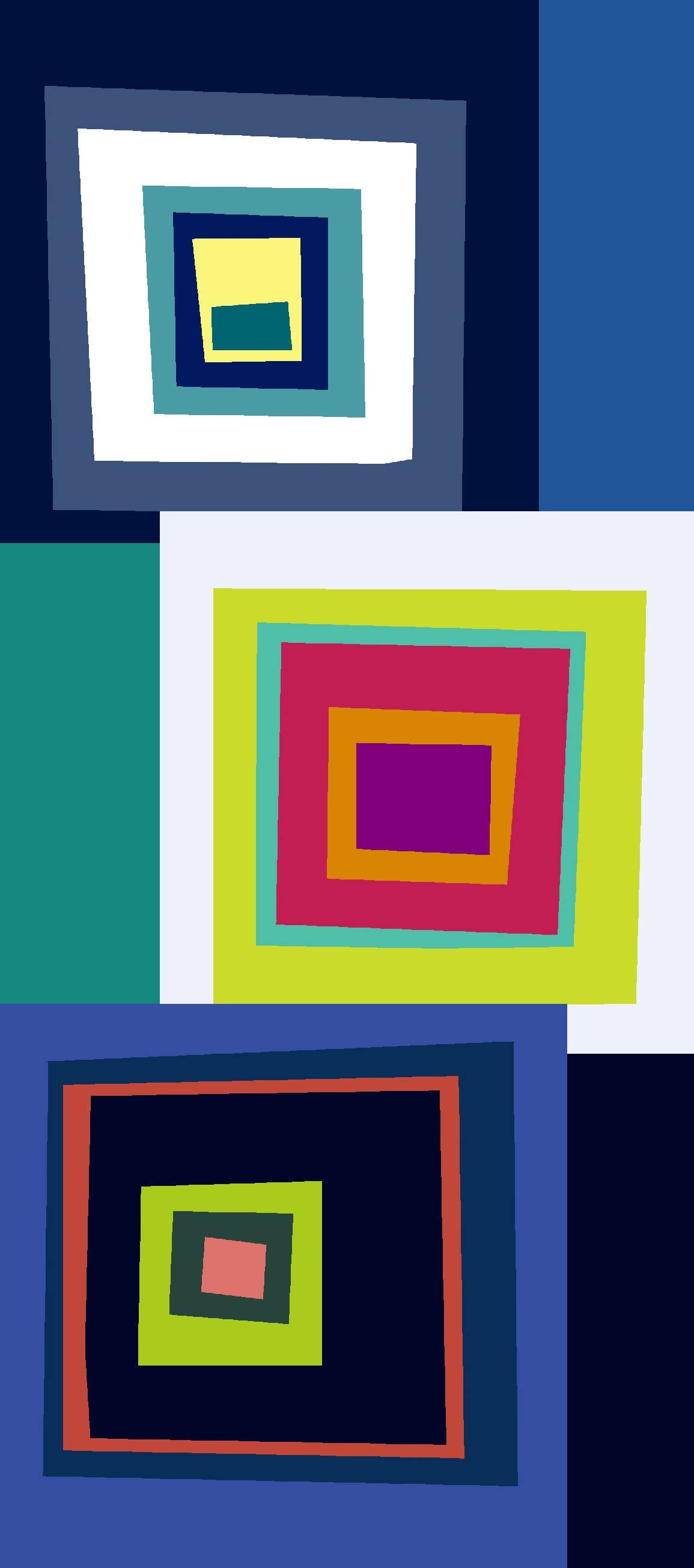 COMO Collection Eco-Blends, Fine Linens and more...: Albers 1 magenta Multi