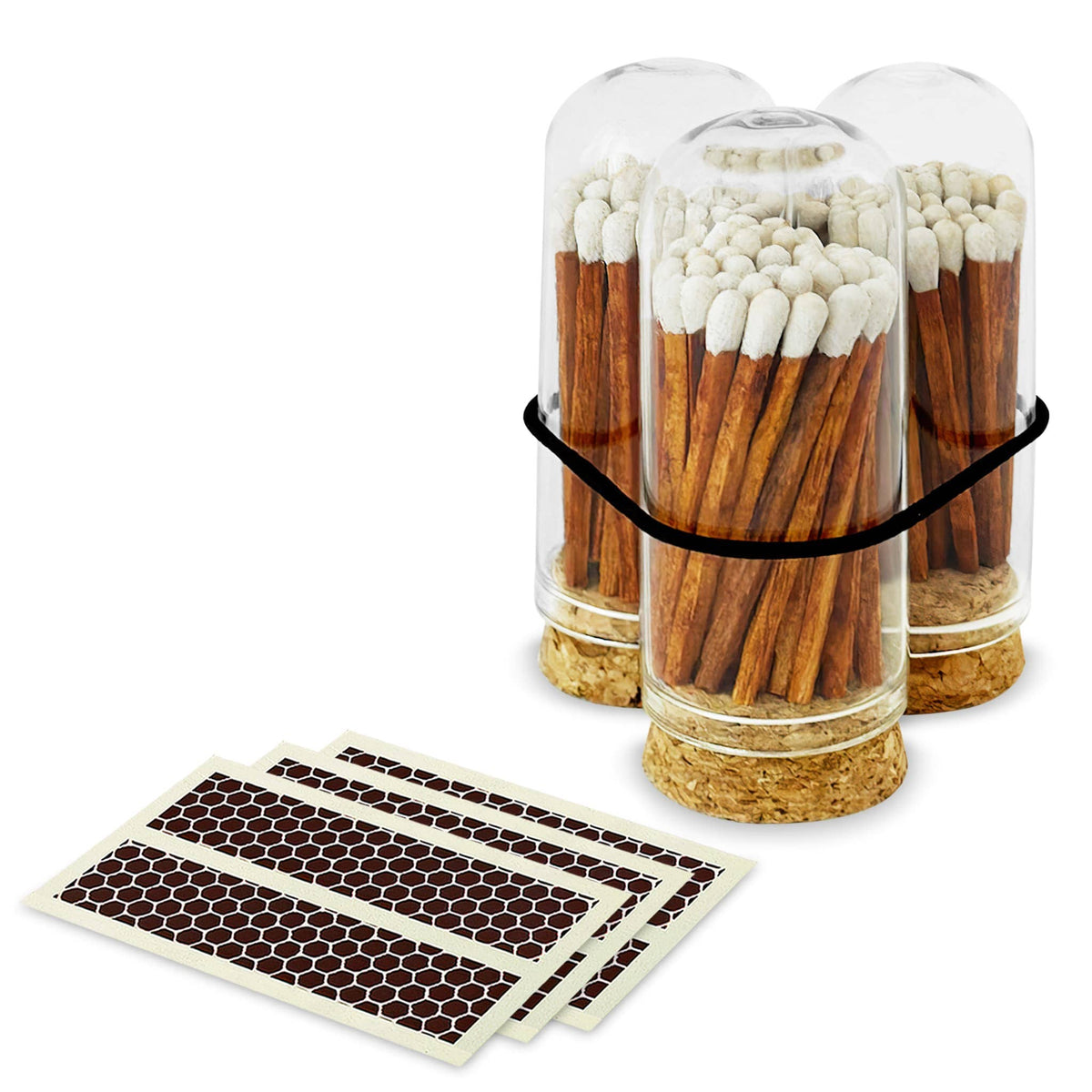2" Matches + Mini Cloche - Colors of Your Choice + Strikers: Yellow