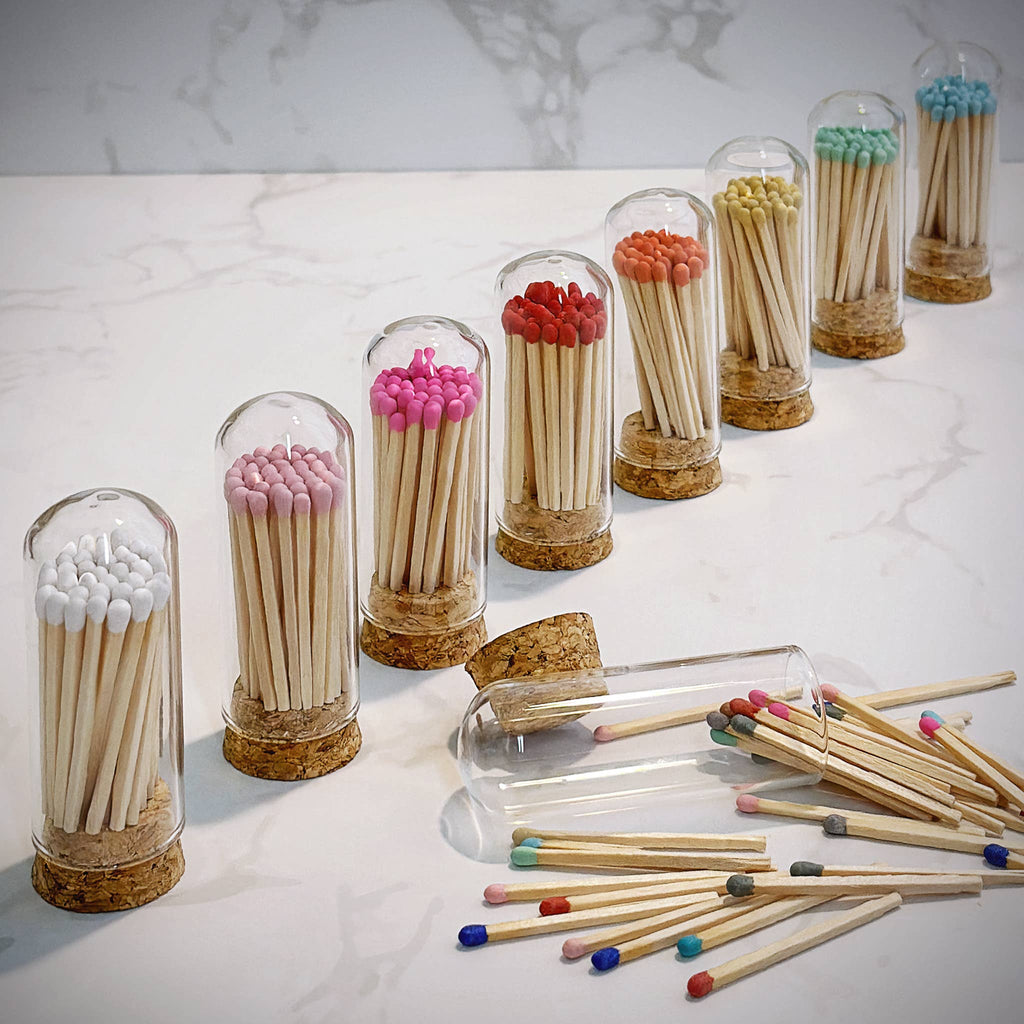 2" Matches + Mini Cloche - Colors of Your Choice + Strikers: Yellow