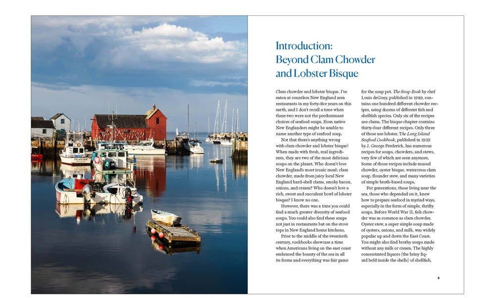 New England Soups from the Sea: Paperback