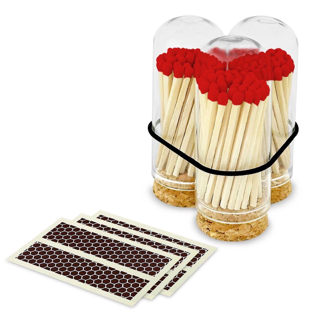 2" Matches + Mini Cloche - Colors of Your Choice + Strikers: Yellow
