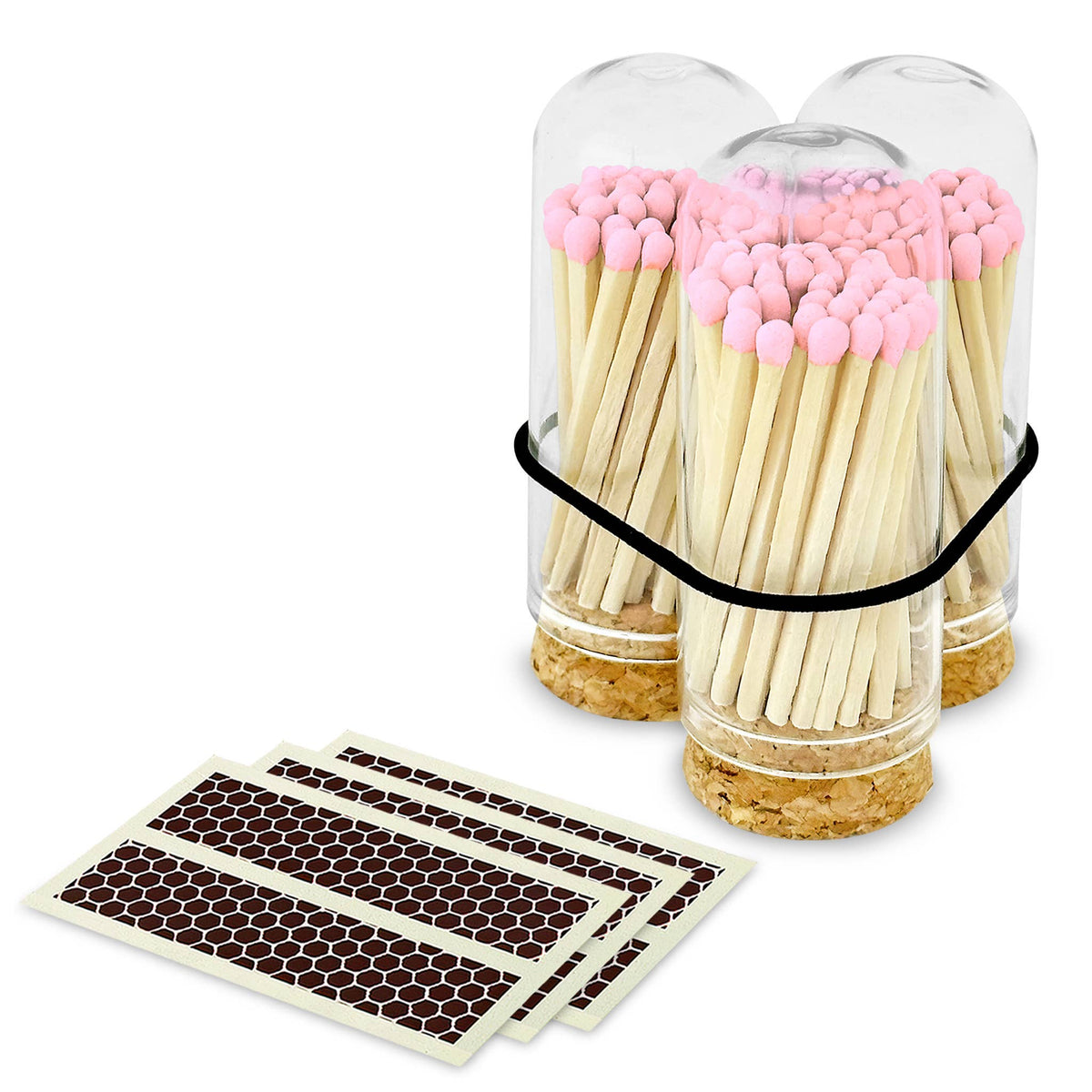 2" Matches + Mini Cloche - Colors of Your Choice + Strikers: Yellow